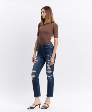 Yoko – Super High Rise Straight Jeans