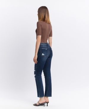 Yoko – Super High Rise Straight Jeans