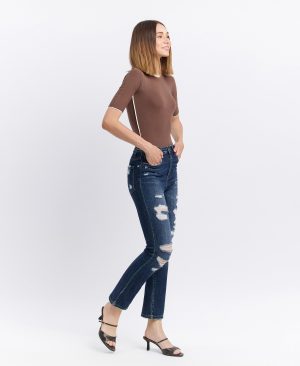 Yoko – Super High Rise Straight Jeans