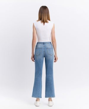 Valiance – Super High Rise 90’s Vintage Ankle Flare Jeans