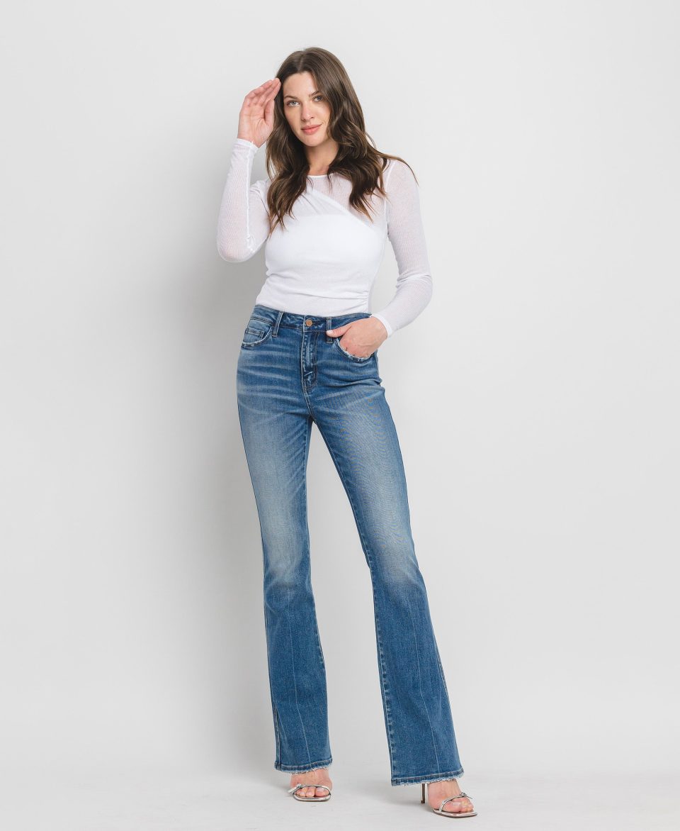 Err Free - High Rise Bootcut Jeans