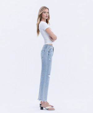 Flexible – Super High Rise Relaxed Straight Jeans