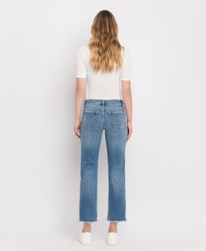 Stately – Mid Rise Crop Straight Jeans