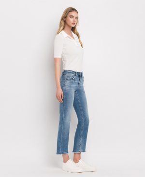 Stately – Mid Rise Crop Straight Jeans