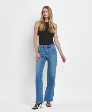Refinery – High Rise Wide Leg Jeans