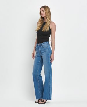 Refinery – High Rise Wide Leg Jeans