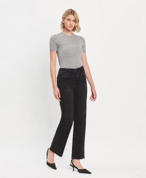 Smooth – High Rise Slim Wide Leg Jeans