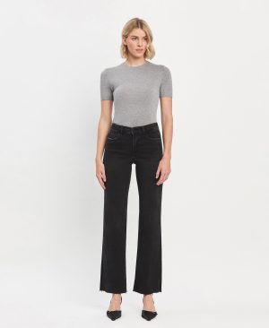 Smooth – High Rise Slim Wide Leg Jeans