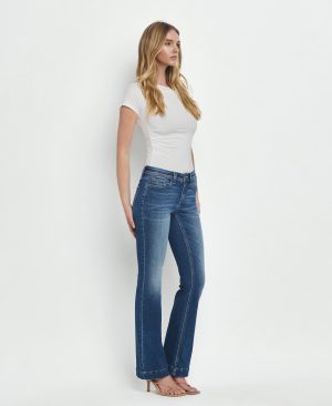 Awesomely – Low Rise Back Yoke Bootcut Jeans