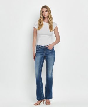 Awesomely – Low Rise Back Yoke Bootcut Jeans
