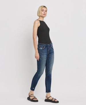 Monumentally – Mid Rise Ankle Skinny Jeans