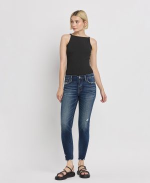 Monumentally – Mid Rise Ankle Skinny Jeans