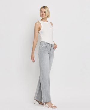 Clementine – High Rise Wide Leg Jeans