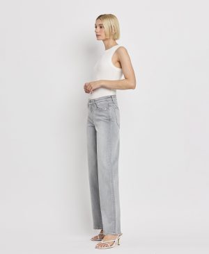 Clementine – High Rise Wide Leg Jeans