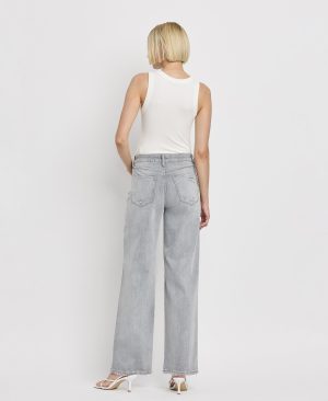 Clementine – High Rise Wide Leg Jeans