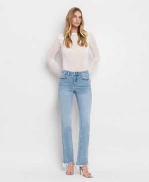 Blue Flame – High Rise Mini Bootcut Jeans