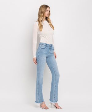 Blue Flame – High Rise Mini Bootcut Jeans