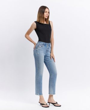 Sweetheart – High Rise Regular Straight Jeans