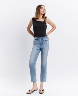 Sweetheart – High Rise Regular Straight Jeans