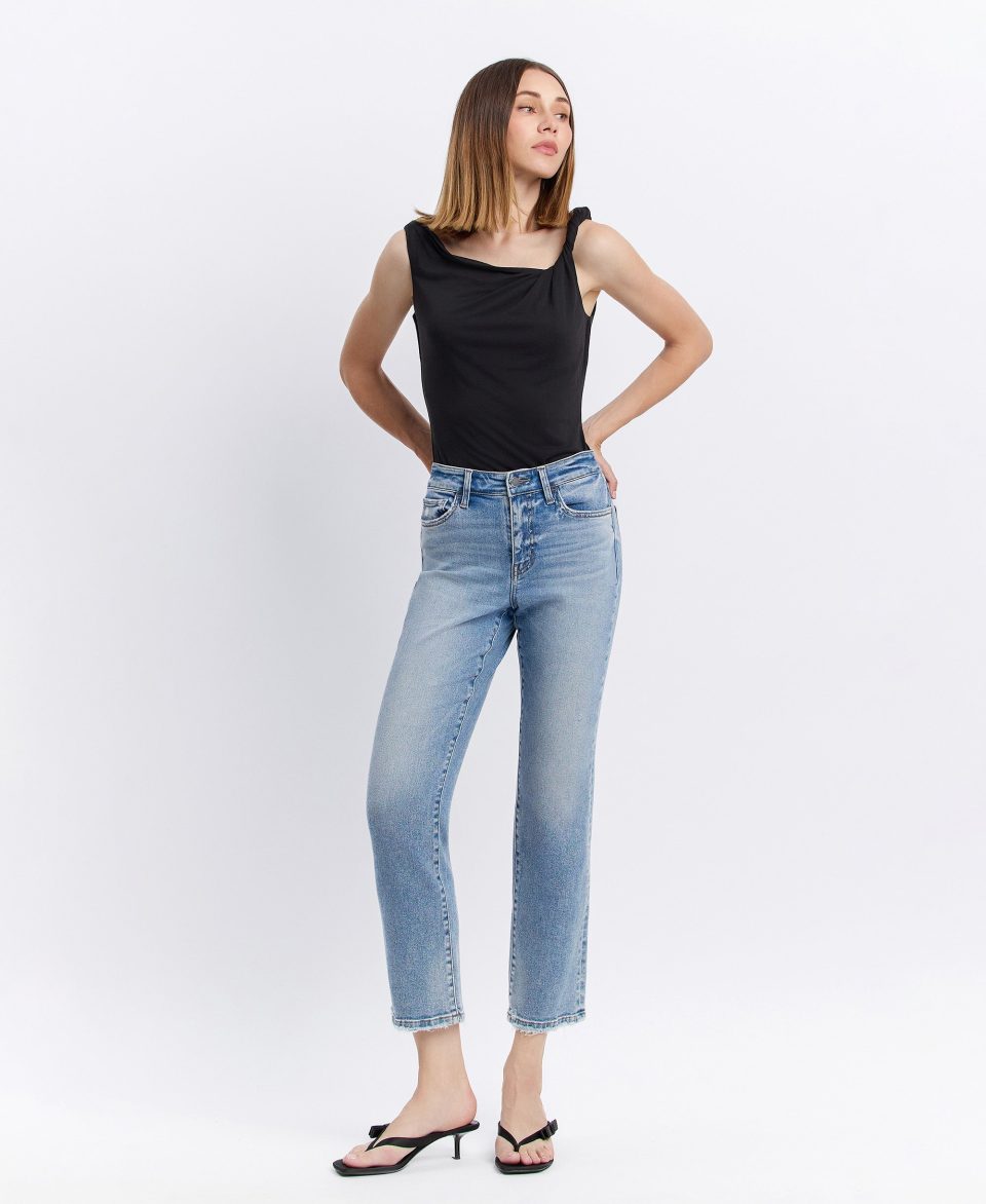 Sweetheart - High Rise Regular Straight Jeans