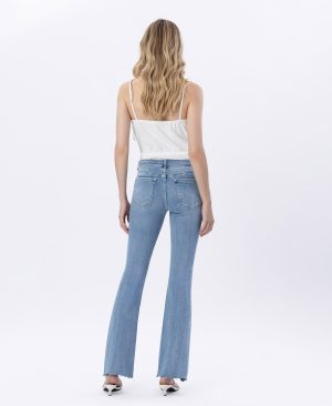 Timely – Mid Rise Bootcut Jeans