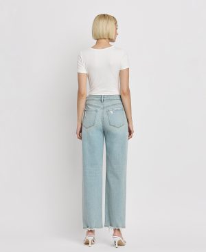 Blockbuster – High Rise Ankle Barrel Jeans