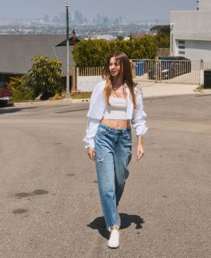 Poise – Super High Rise Barrel Jeans