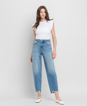 Poise – Super High Rise Barrel Jeans