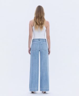 Dignity – High Rise Wide Leg Trouser Jeans