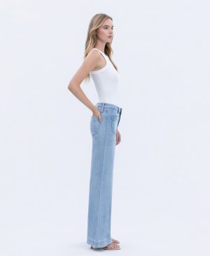 Dignity – High Rise Wide Leg Trouser Jeans
