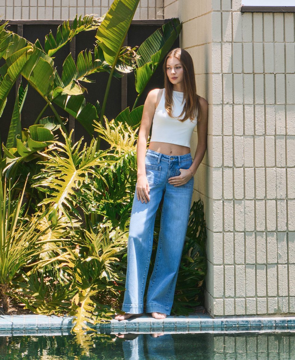 Dignity - High Rise Wide Leg Trouser Jeans