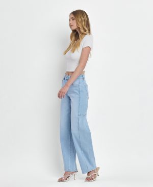 Exhibition – Super High Rise Long Barrel Jeans
