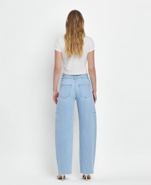 Exhibition – Super High Rise Long Barrel Jeans