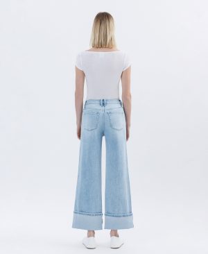 Wild Horses – Super High Rise Cuffed Wide Leg Jeans