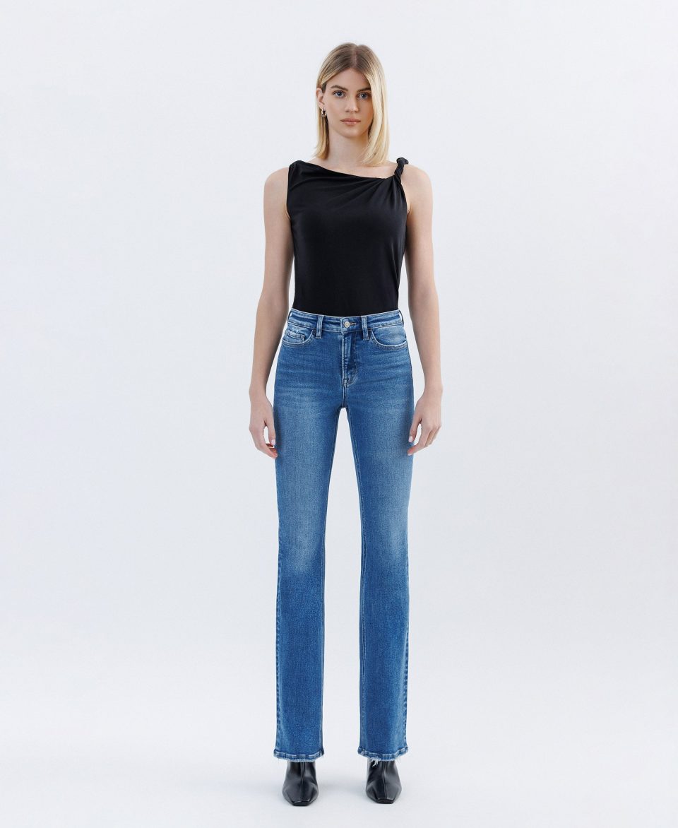 Regulator - High Rise Full Length Bootcut Jeans