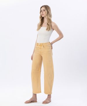 Wheat – Super High Rise Horseshoe Jeans