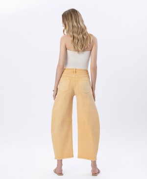 Wheat – Super High Rise Horseshoe Jeans